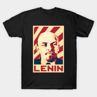 Vladimir Lenin Retro Propaganda T-Shirt